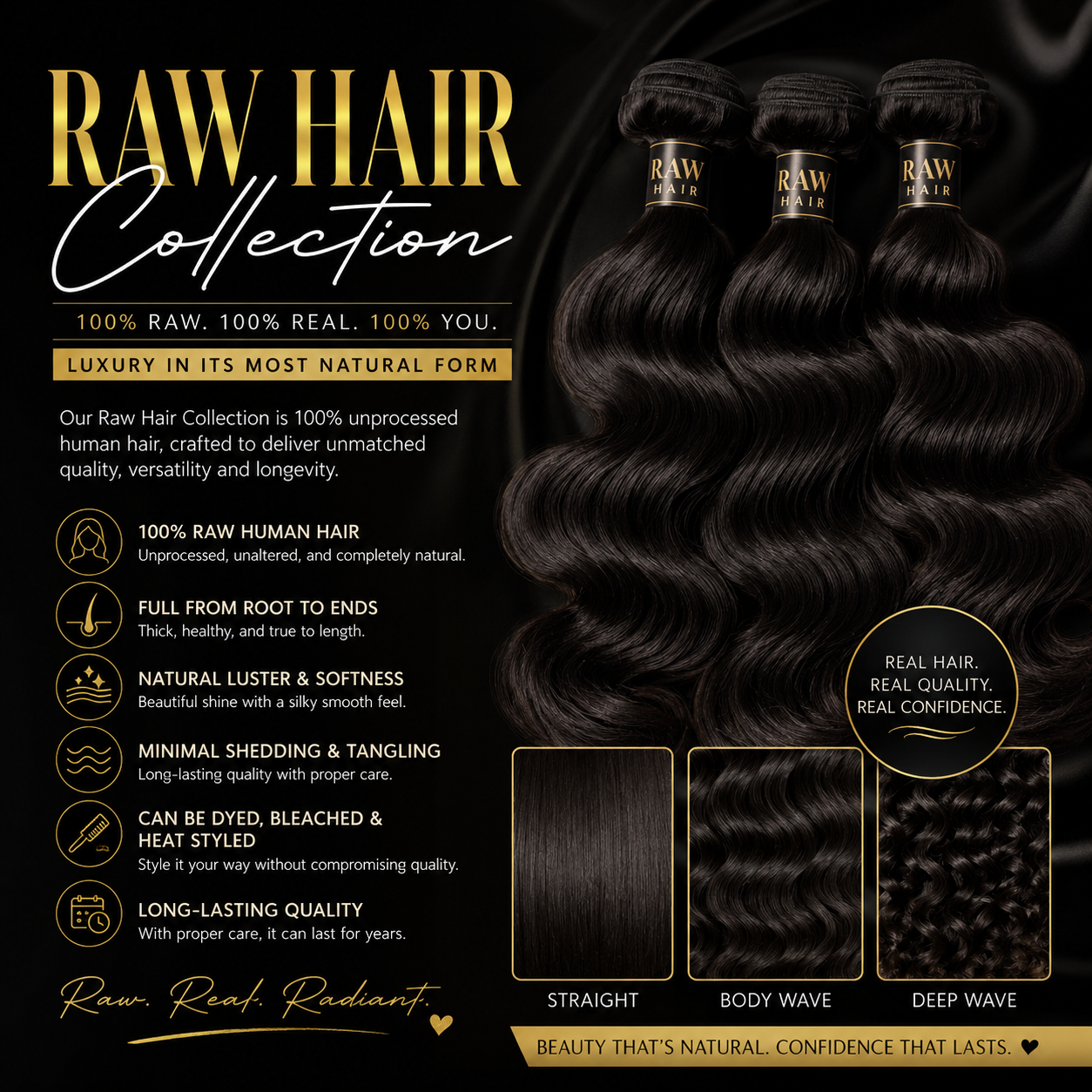 Raw Hair Collection