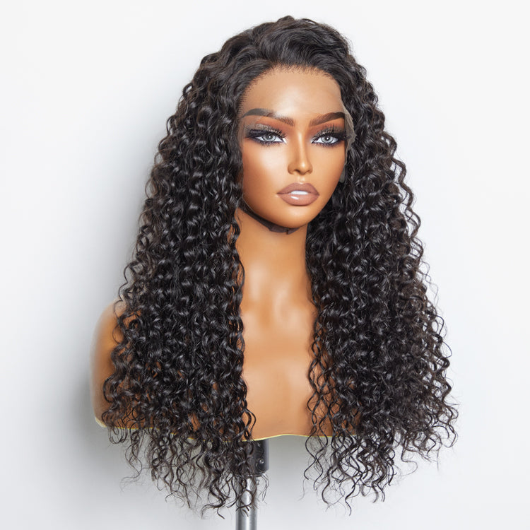ZayZay Collections Brazilian Water Wave 13X4 Lace HD Closure Wig