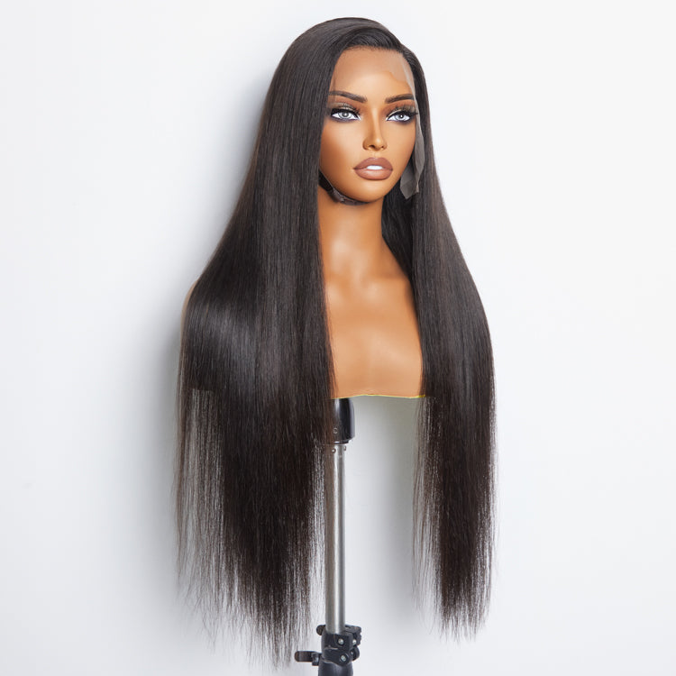 ZayZay Collections Brazilian Straight 13X4 Lace HD Closure Wig