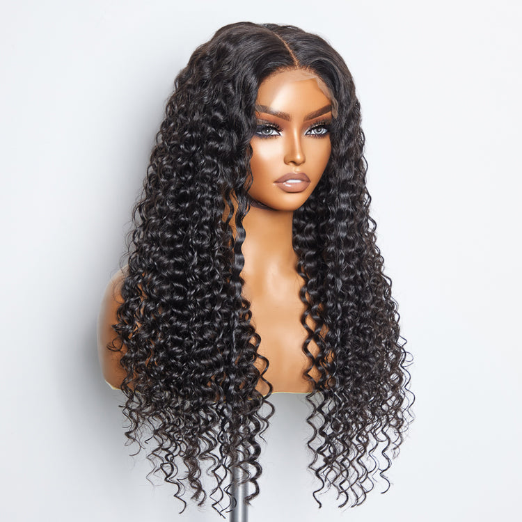 ZayZay Collections Brazilian Deep Wave 13X4 Full Frontal Lace Wig