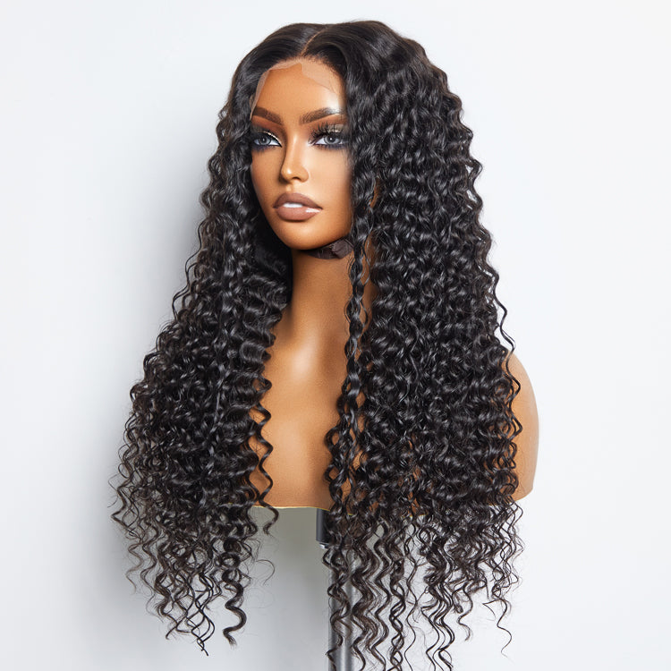 ZayZay Collections Brazilian Deep Wave 13X4 Full Frontal Lace Wig