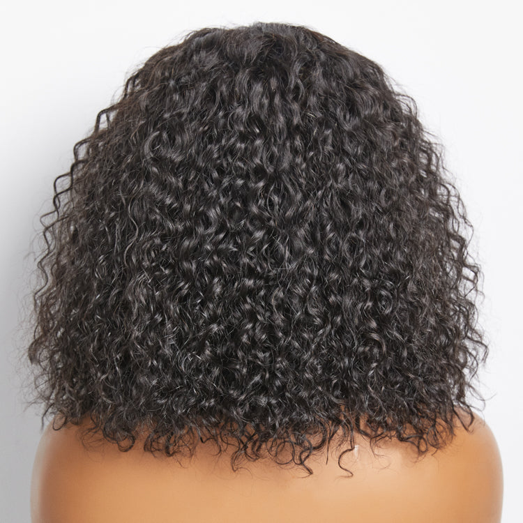 ZayZay Collections Water Wave 5x5 Frontal Lace HD Wig- Short Length