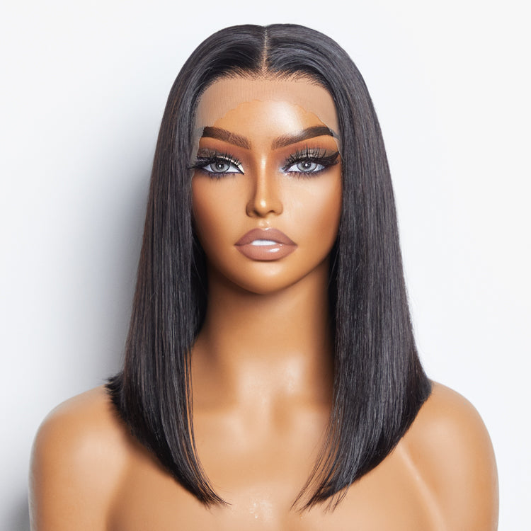 ZayZay Collections 13x4 Pre-Plucked Lace Front 150% Density Bob Wig Straight