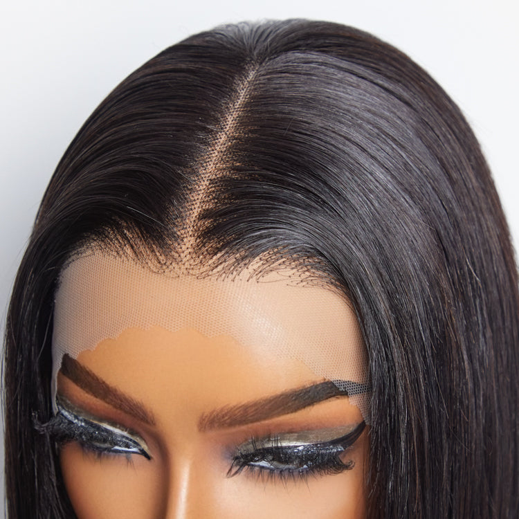 ZayZay Collections 13x4 Pre-Plucked Lace Front 150% Density Bob Wig Straight