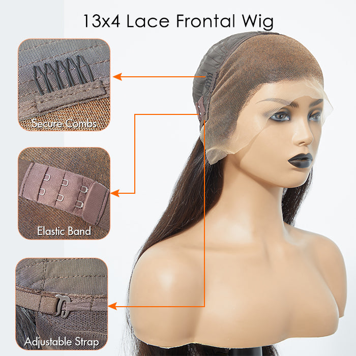 ZayZay Collections 200% Density Body Wave 13X4 Lace Wig