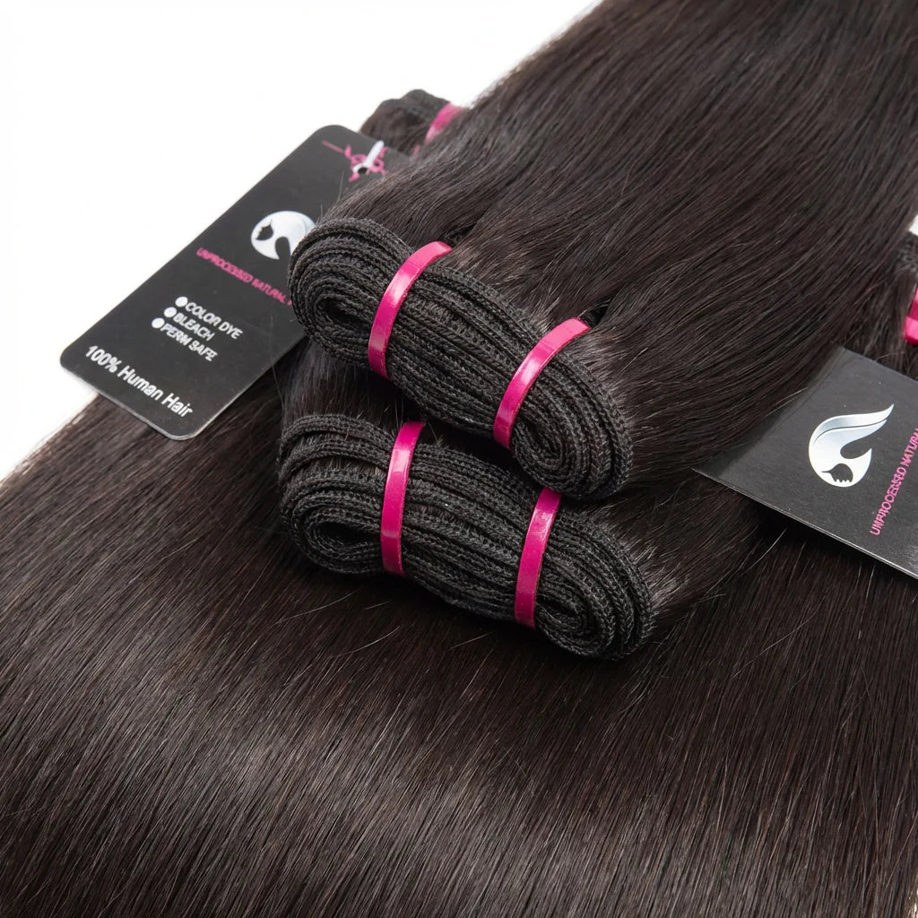 The Crown Jewels Cambodian Double Drawn Bundle Straight