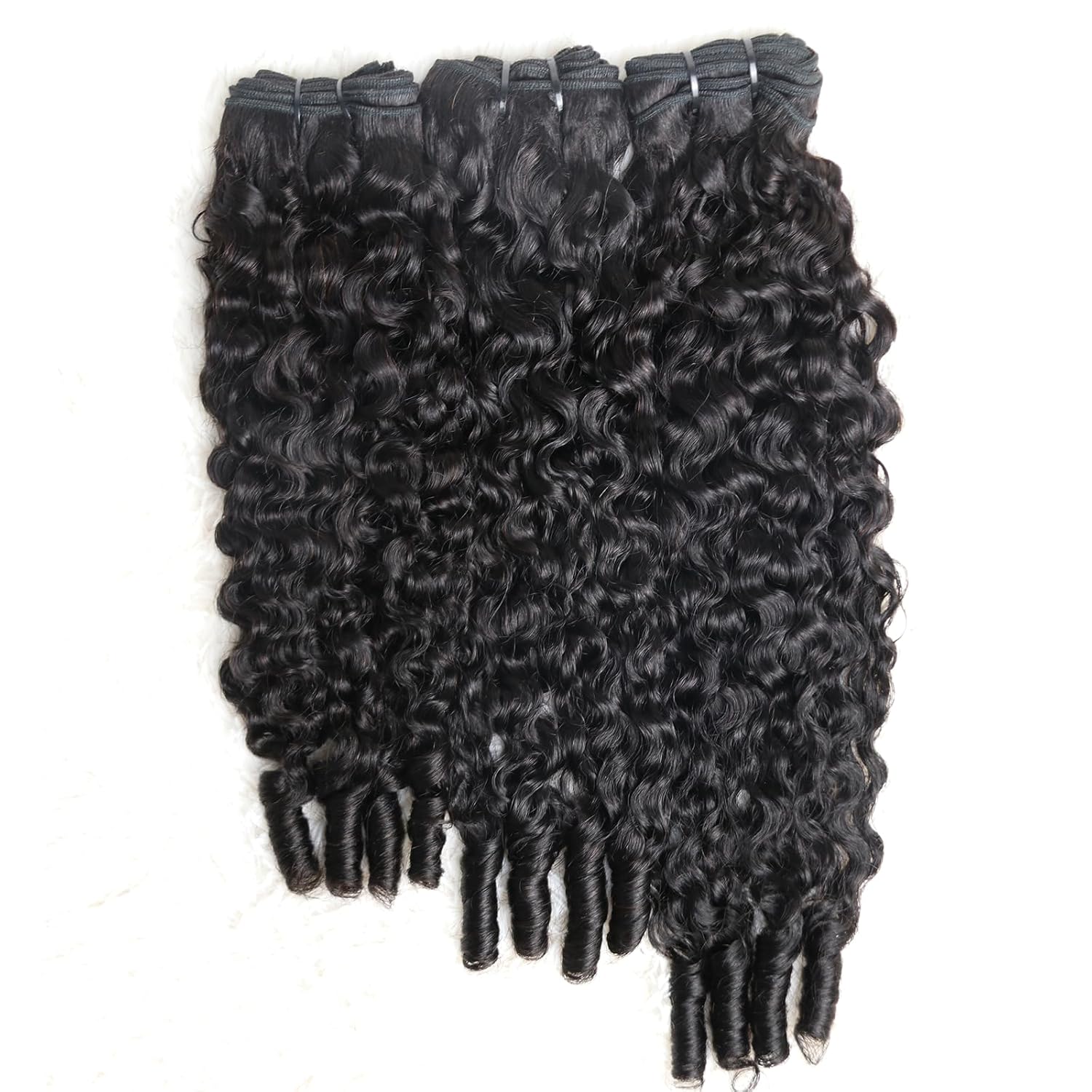 The Crown Essentials Brazilian Burmese Curly Bundle