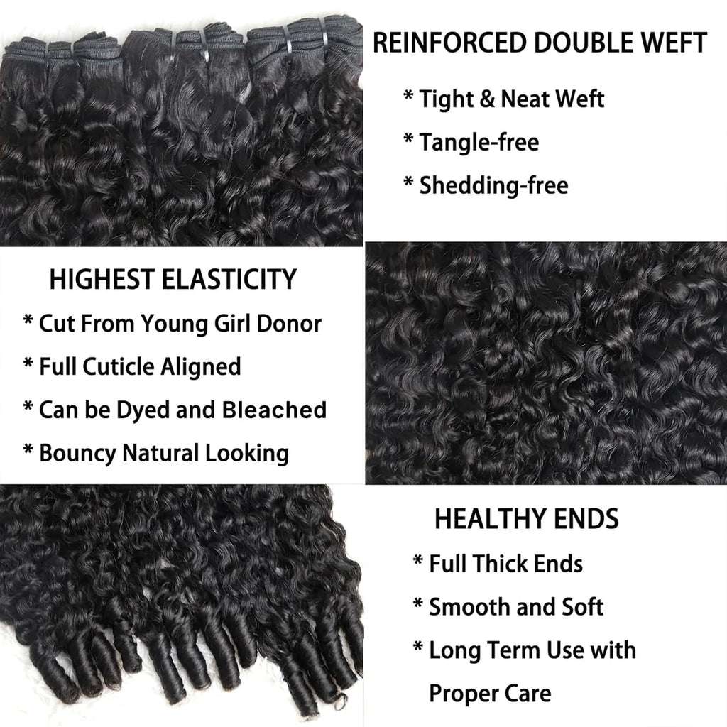 The Crown Essentials Brazilian Burmese Curly Bundle