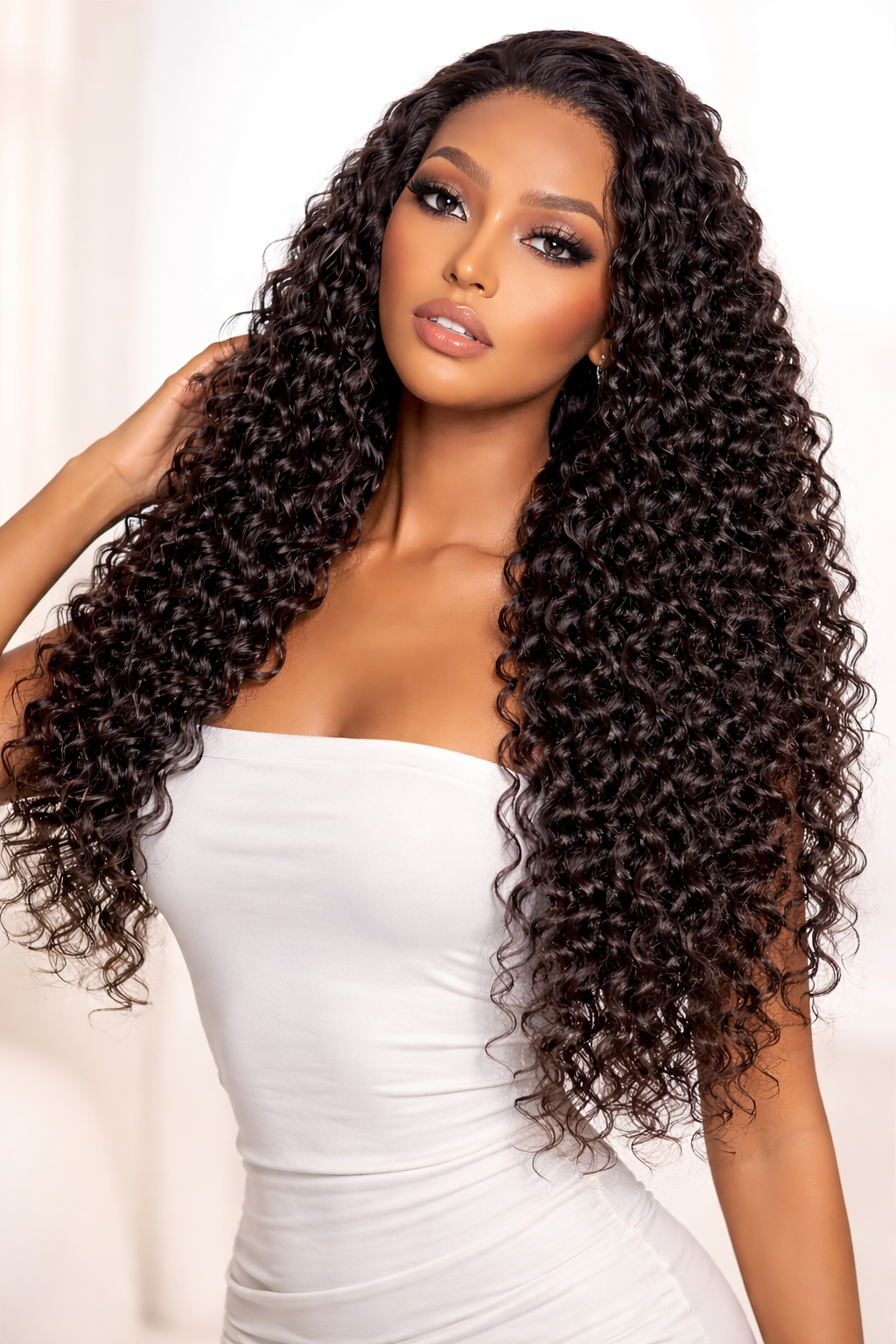 ZayZay Collections Brazilian Water Wave 13X4 Lace HD Closure Wig