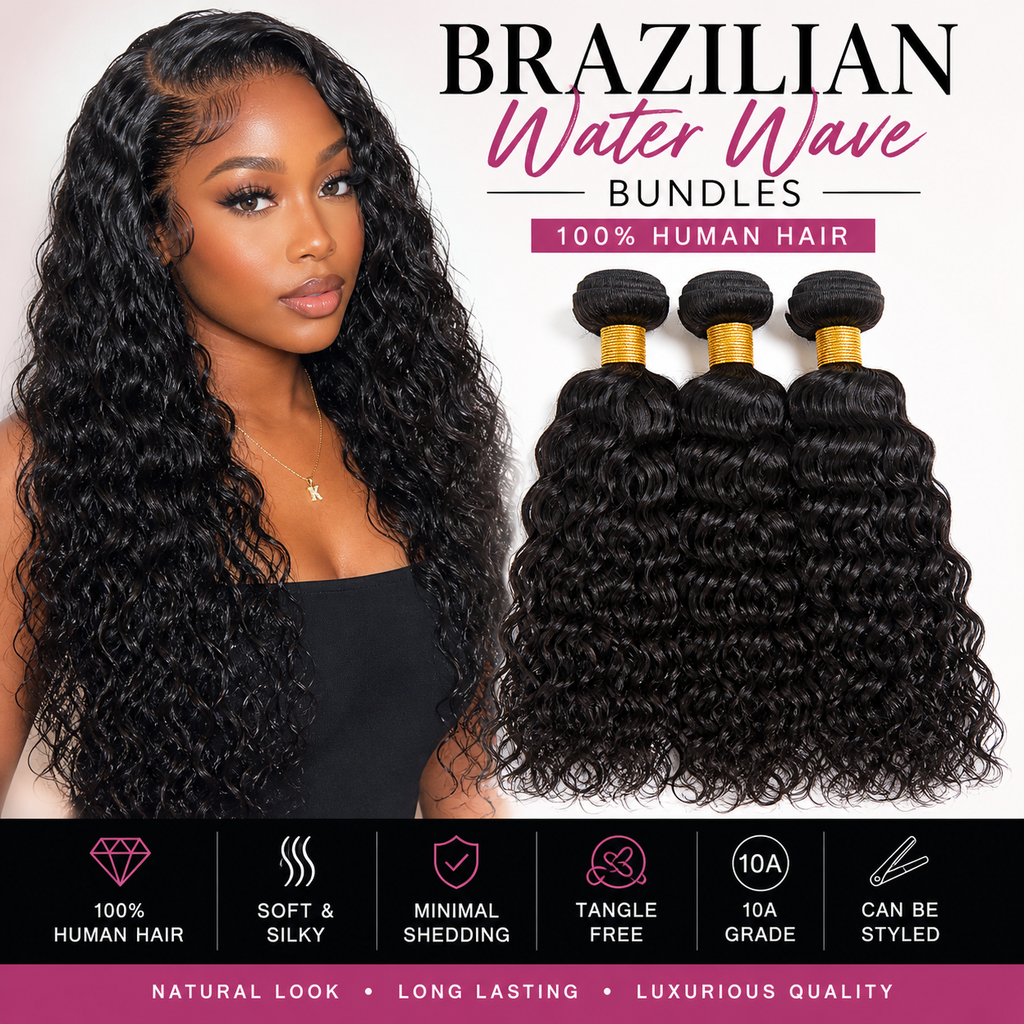 The Crown Essentials Brazilian Water Wave Bundle